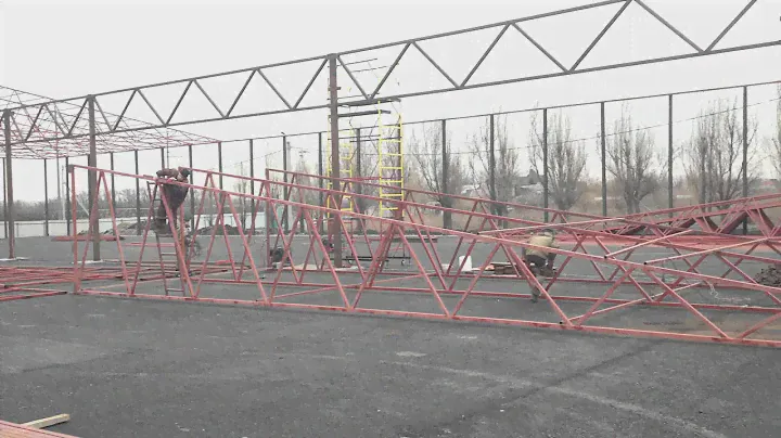 Строительство ангара 3000 м2 (2)